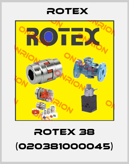 ROTEX 38 (020381000045) Rotex