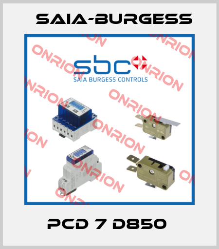 PCD 7 D850  Saia-Burgess