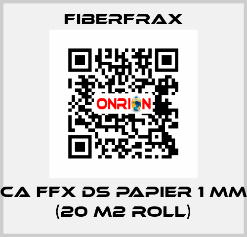 CA FFX DS PAPIER 1 MM (20 m2 roll) Fiberfrax