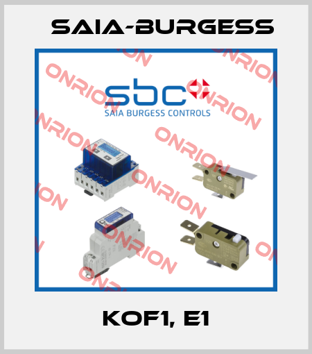 KOF1, E1 Saia-Burgess