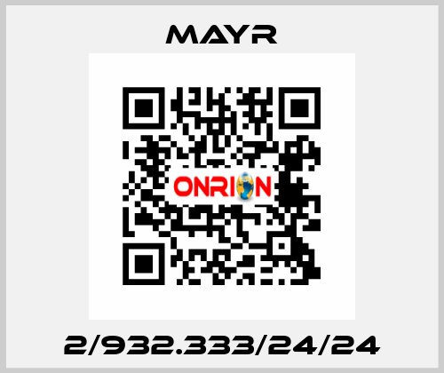 2/932.333/24/24 Mayr