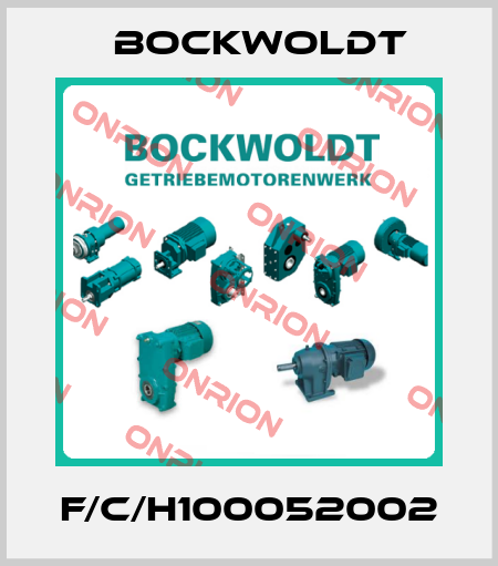F/C/H100052002 Bockwoldt