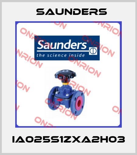 IA025S1ZXA2H03 Saunders