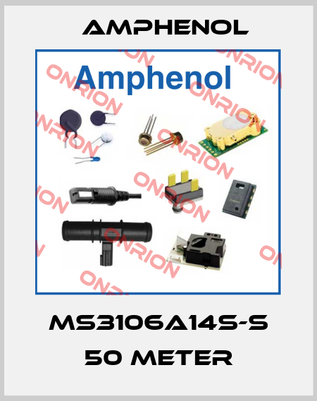 MS3106A14S-S 50 meter Amphenol