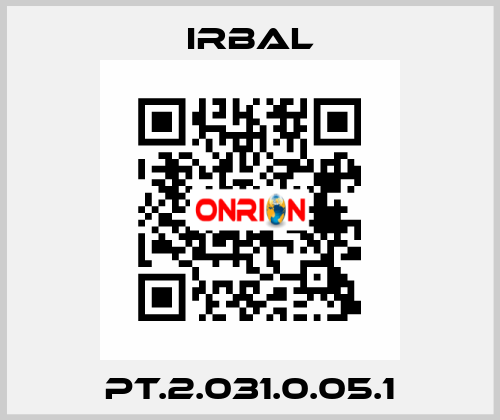 PT.2.031.0.05.1 irbal