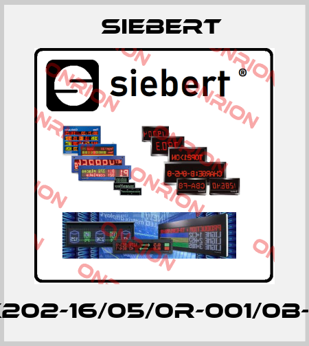 SX202-16/05/0R-001/0B-K0 Siebert