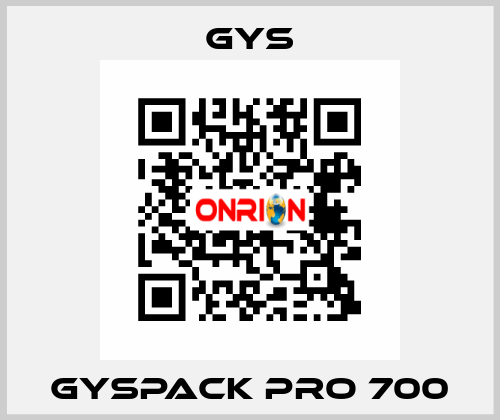 Gyspack PRO 700 GYS