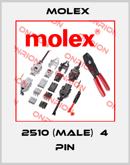 2510 (male)  4 pin Molex