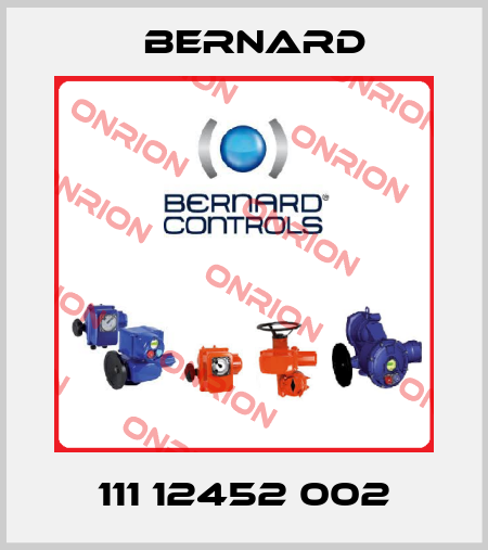 111 12452 002 Bernard