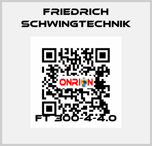 FT 300-4-4.0 Friedrich Schwingtechnik