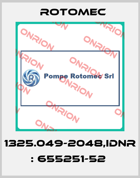 1325.049-2048,IDNR : 655251-52  Rotomec