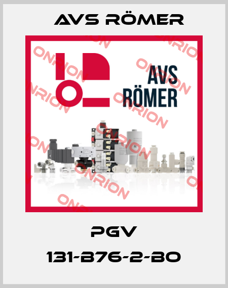 PGV 131-B76-2-BO Avs Römer