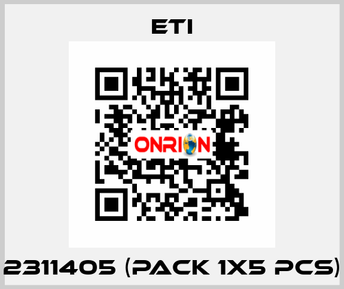 2311405 (pack 1x5 pcs) Eti