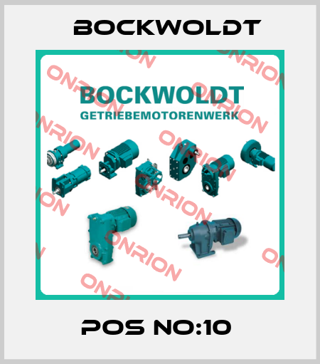 POS NO:10  Bockwoldt