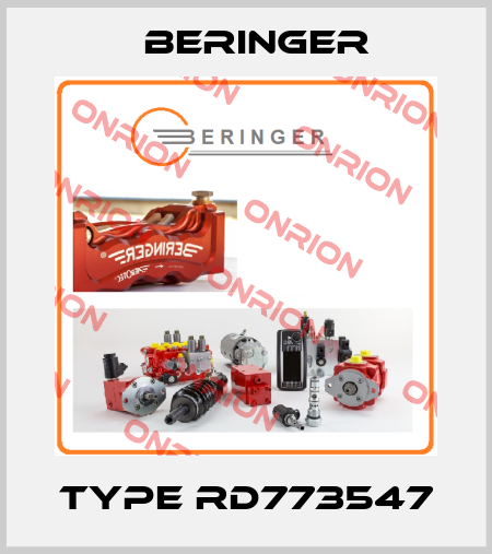 Beringer-Type RD773547 price