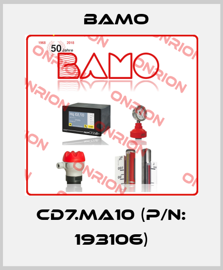 CD7.MA10 (P/N: 193106) Bamo