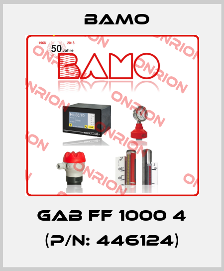 GAB FF 1000 4 (P/N: 446124) Bamo