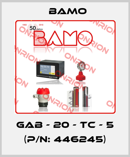 GAB - 20 - TC - 5 (P/N: 446245) Bamo