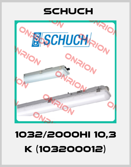 1032/2000HI 10,3 k (103200012) Schuch