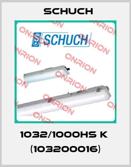 1032/1000HS k  (103200016) Schuch