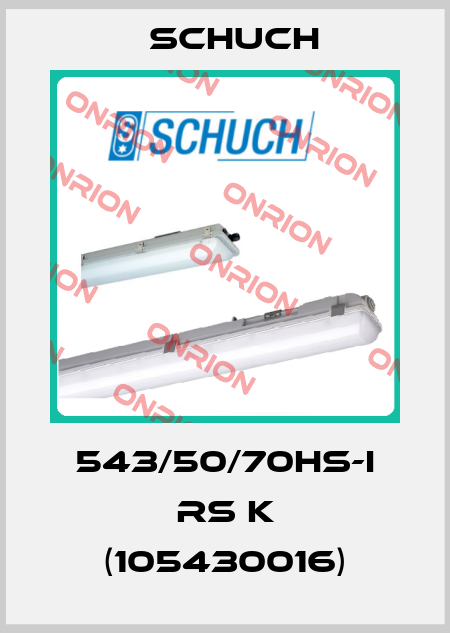 543/50/70HS-I RS k (105430016) Schuch