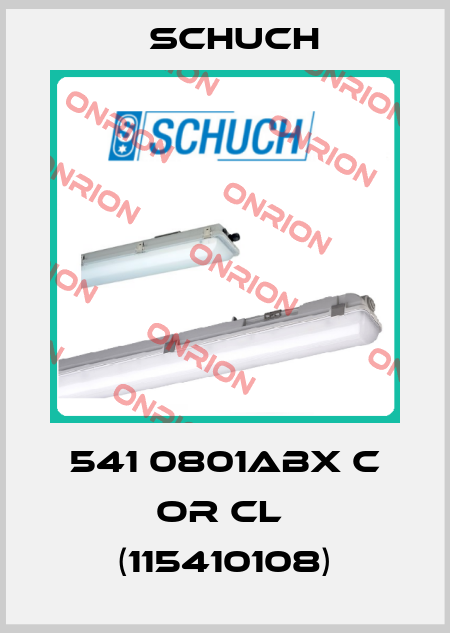 541 0801ABX C OR CL  (115410108) Schuch