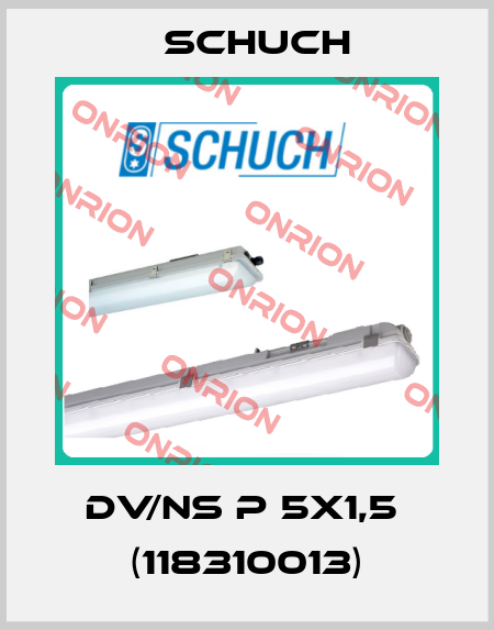 DV/NS P 5x1,5  (118310013) Schuch