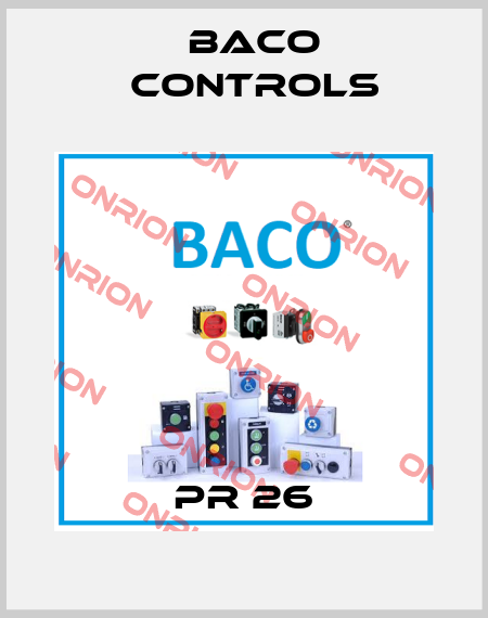 PR 26 Baco Controls