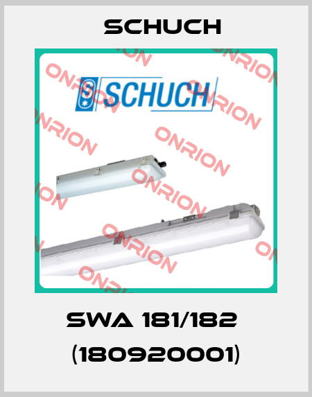 SWA 181/182  (180920001) Schuch