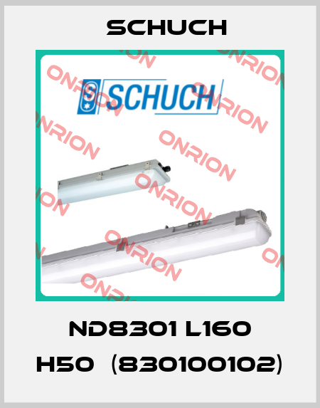 nD8301 L160 H50  (830100102) Schuch