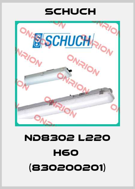 nD8302 L220 H60  (830200201) Schuch
