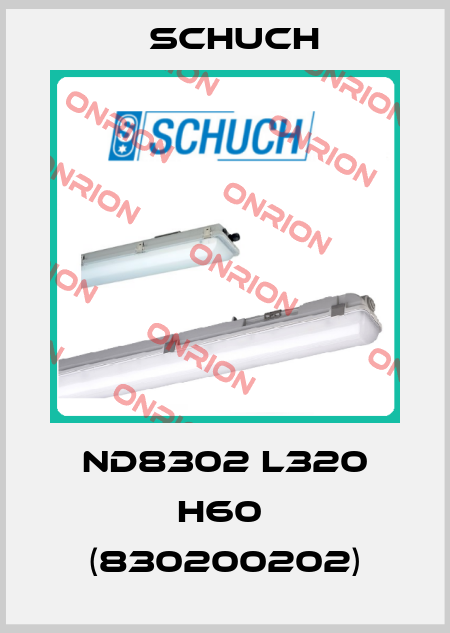 nD8302 L320 H60  (830200202) Schuch
