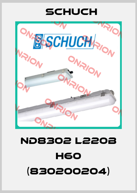 nD8302 L220B H60 (830200204) Schuch