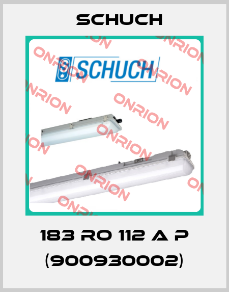 183 RO 112 A P (900930002) Schuch