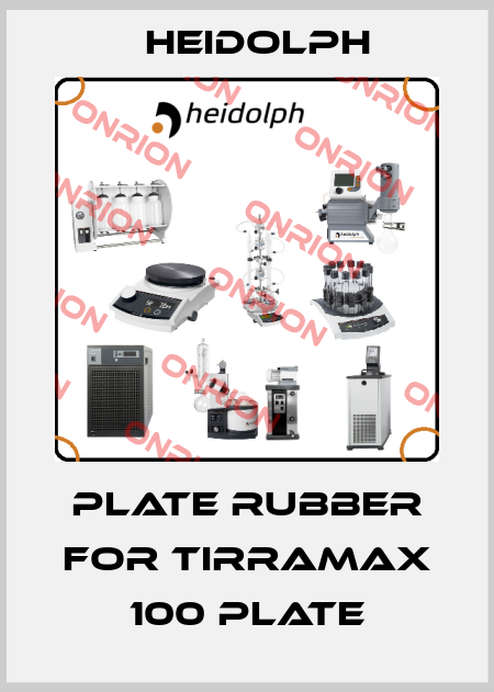 Plate rubber for Tirramax 100 plate Heidolph