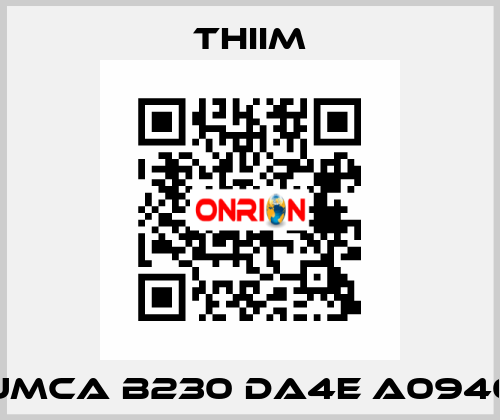 UMCA B230 DA4E A0940 Thiim