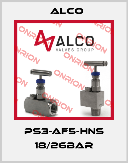 PS3-AF5-HNS 18/26bar Alco