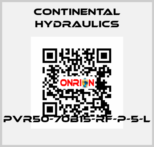 PVR50-70B15-RF-P-5-L Continental Hydraulics