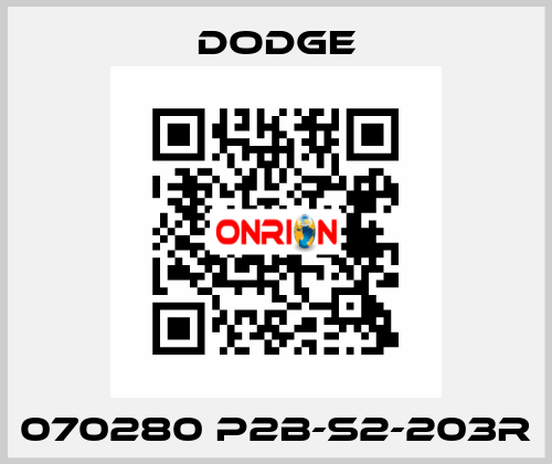 070280 P2B-S2-203R Dodge