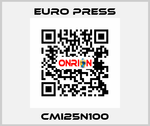 CMI25N100 Euro Press