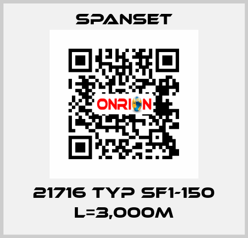 21716 Typ SF1-150 L=3,000m SpanSet