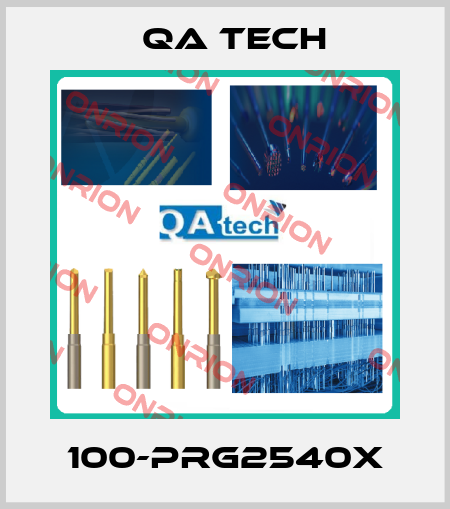 100-PRG2540X QA Tech