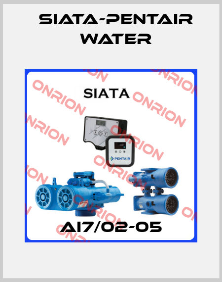 AI7/02-05 SIATA-Pentair water