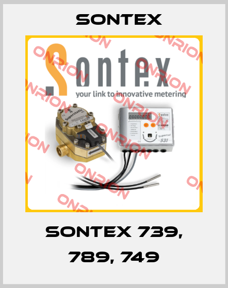 sontex 739, 789, 749 Sontex