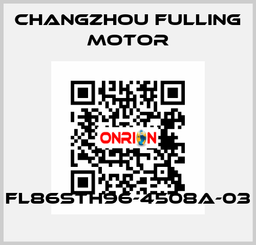 FL86STH96-4508A-03 Changzhou Fulling Motor