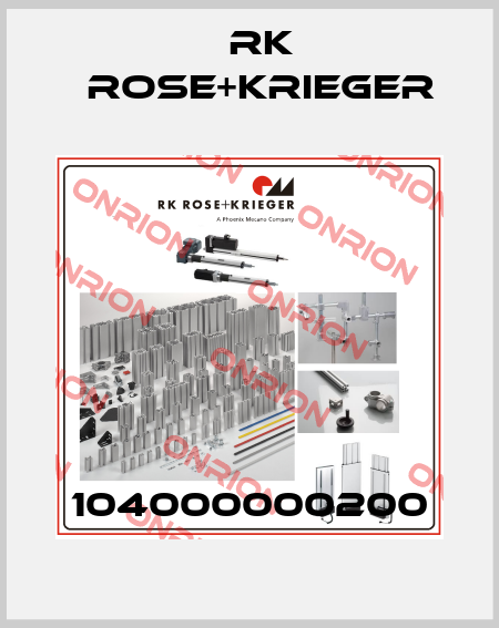 104000000200 RK Rose+Krieger