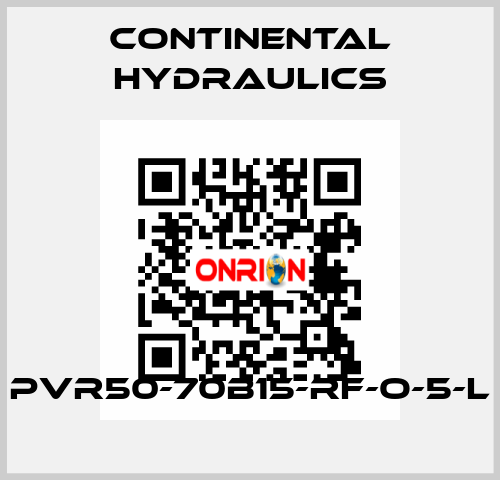 PVR50-70B15-RF-O-5-L Continental Hydraulics