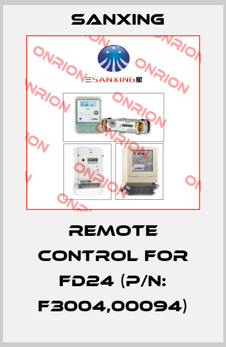 remote control for FD24 (P/N: F3004,00094) Sanxing