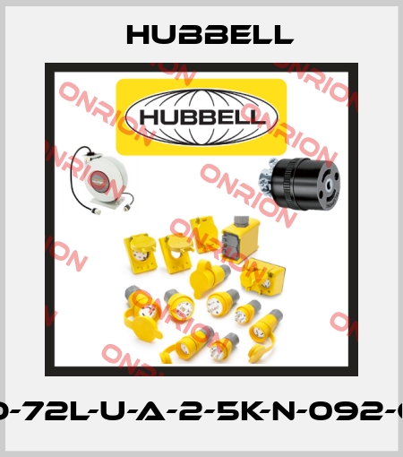 HBLHO-72L-U-A-2-5K-N-092-CD-WH Hubbell