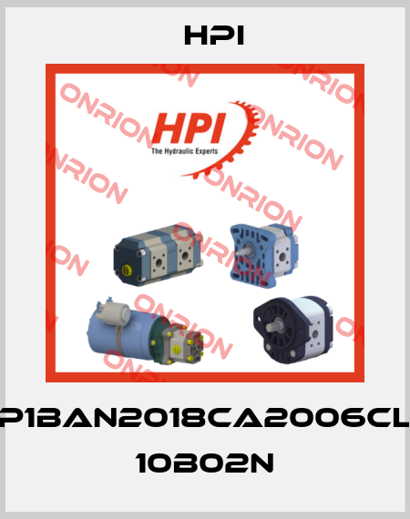 P1BAN2018CA2006CL 10B02N HPI